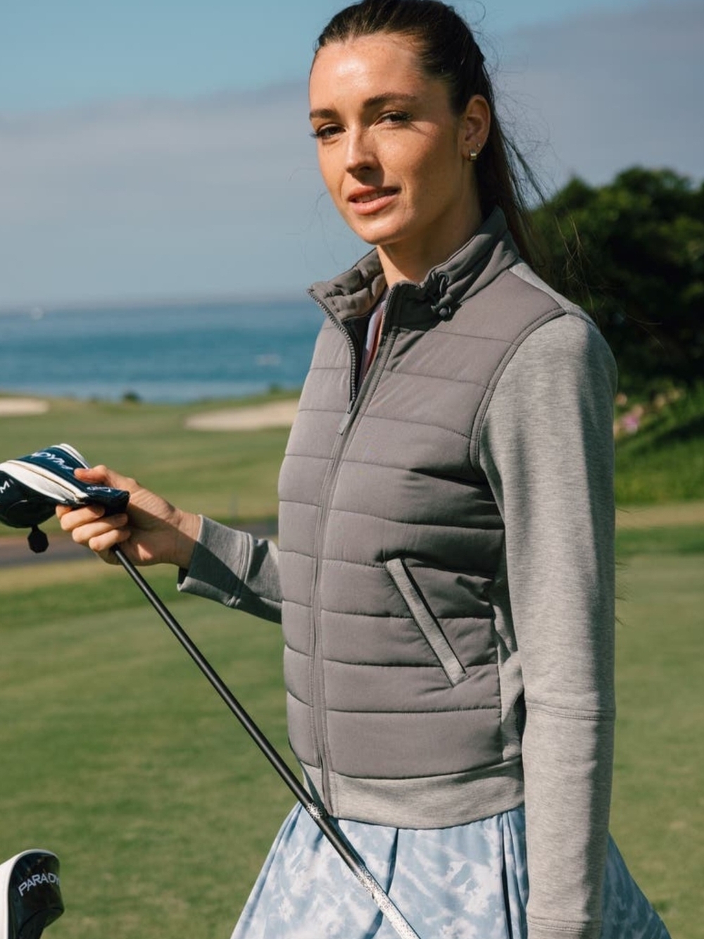 NWT TravisMathew Women's Skyloft Soft Espresso Martini Jacket